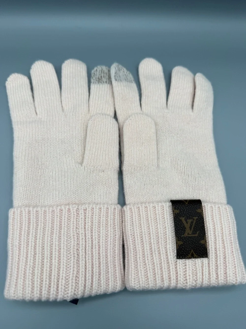 Louis Vuitton Flight Mode Gloves Camel & Rose
